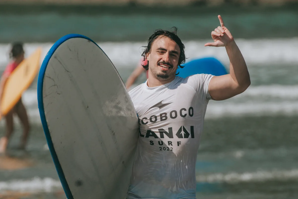 Retrato depois do surf